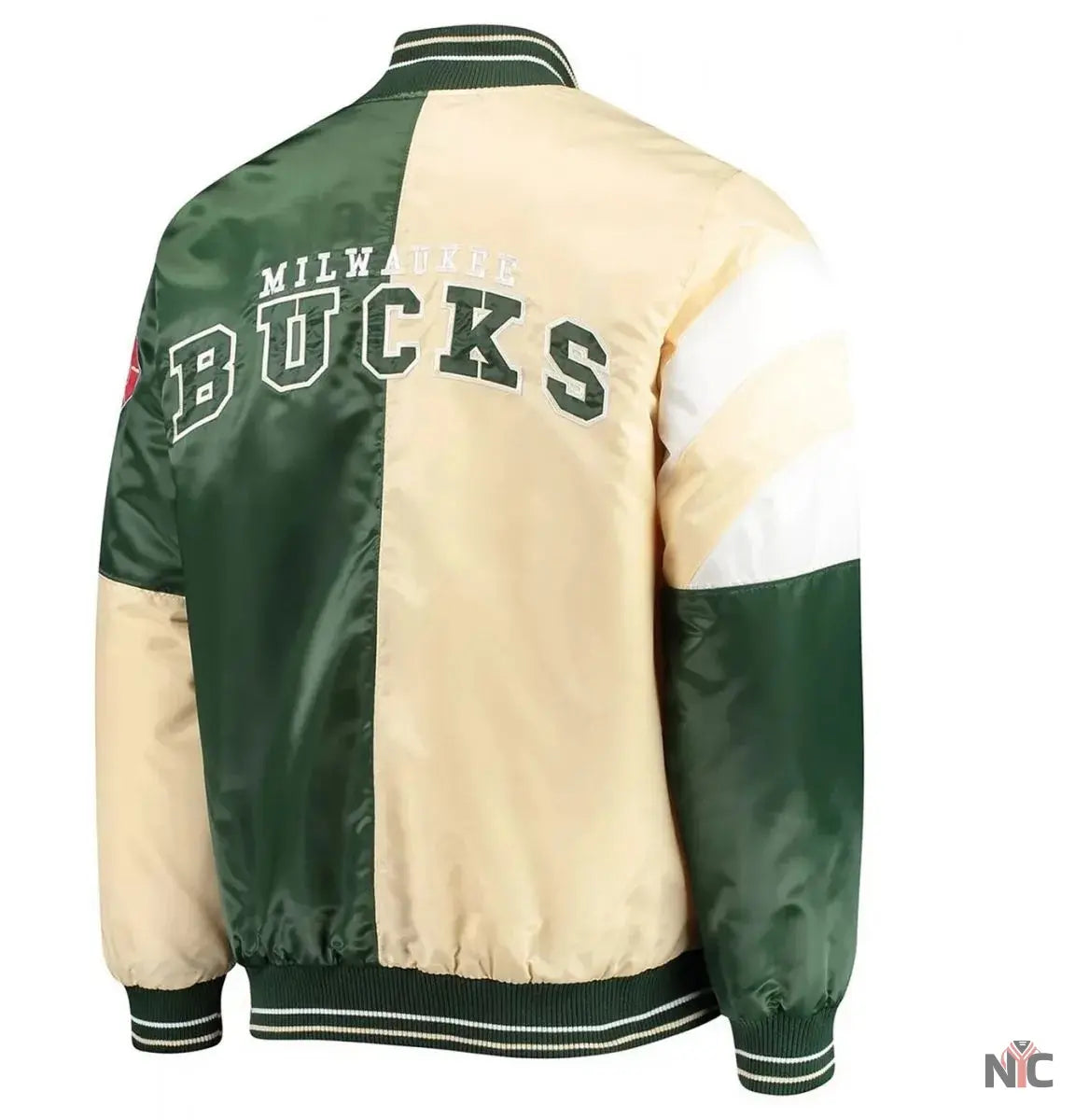 Milwaukee Bucks 75th Anniversary Leader Color Block Jacket NYC Jackets