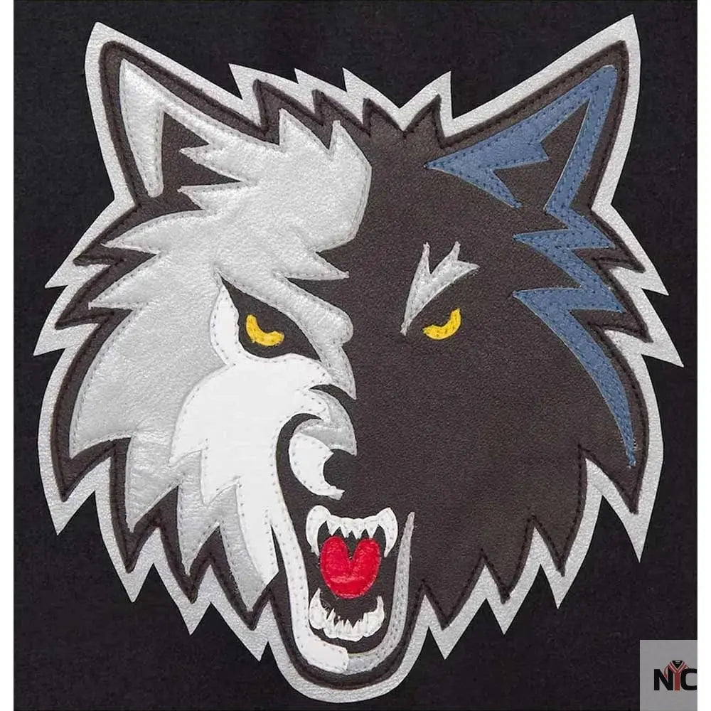Minnesota Timberwolves Domestic Team Leather Jacket NYC Jackets