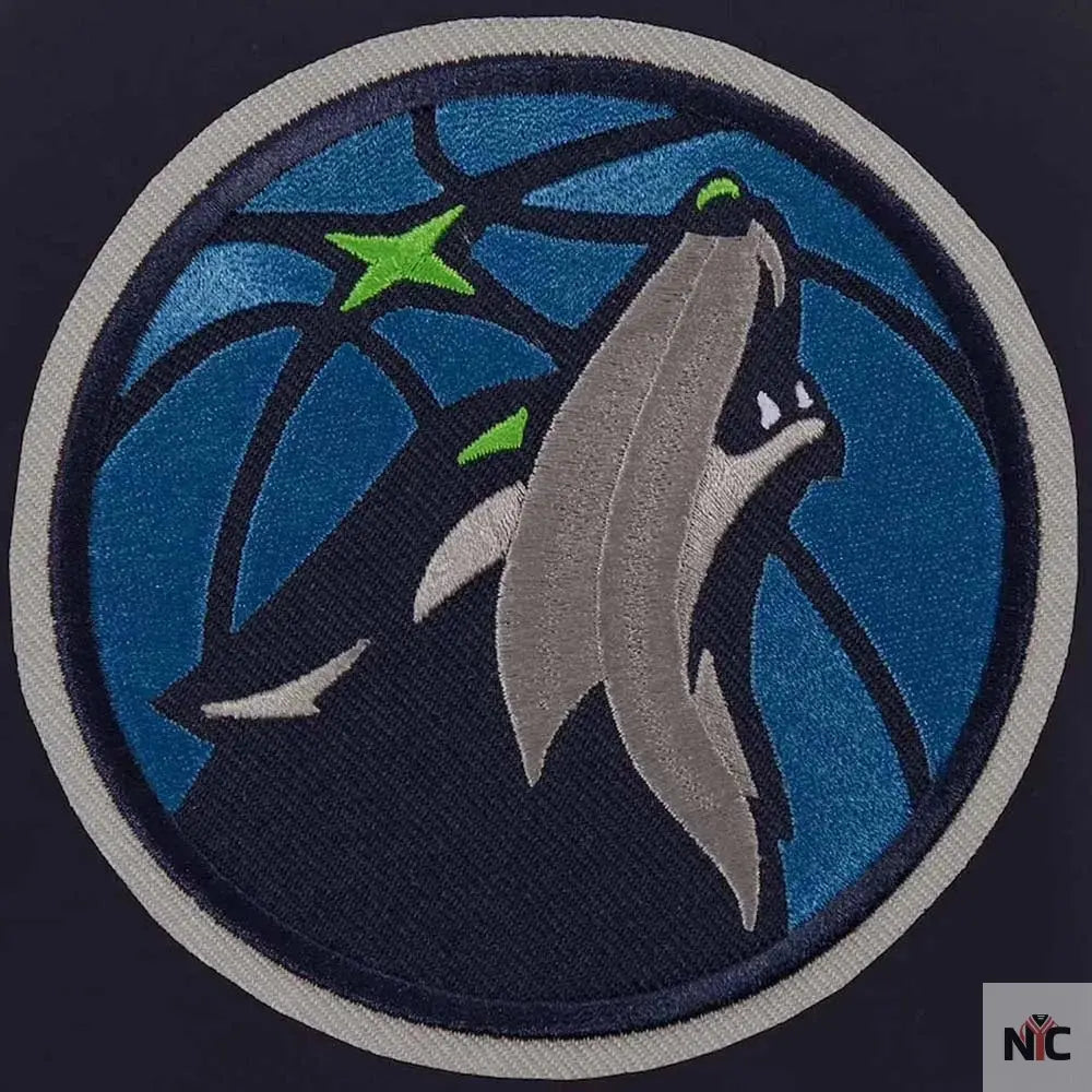 Minnesota Timberwolves Varsity Wool & Leather Jacket NYC Jackets