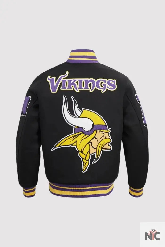 Minnesota Vikings Pro Standard Mashup Varsity Jacket NYC Jackets