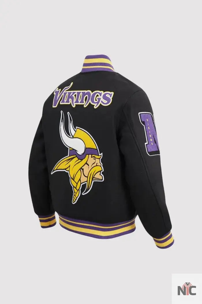 Minnesota Vikings Pro Standard Mashup Varsity Jacket NYC Jackets