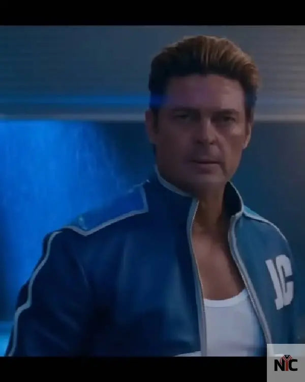 Mortal Kombat II Karl Urban Blue Jacket NYC Jackets