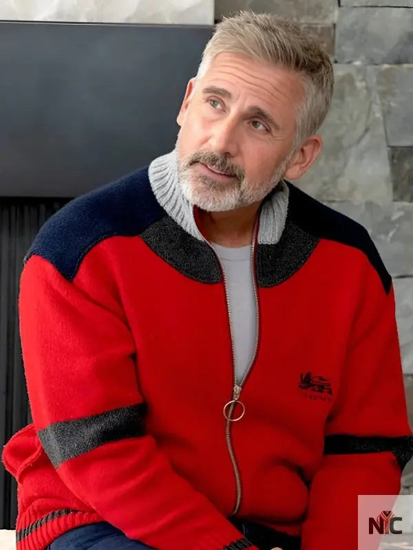 Mountainhead 2025 Steve Carell Bomber Jacket NYC Jackets