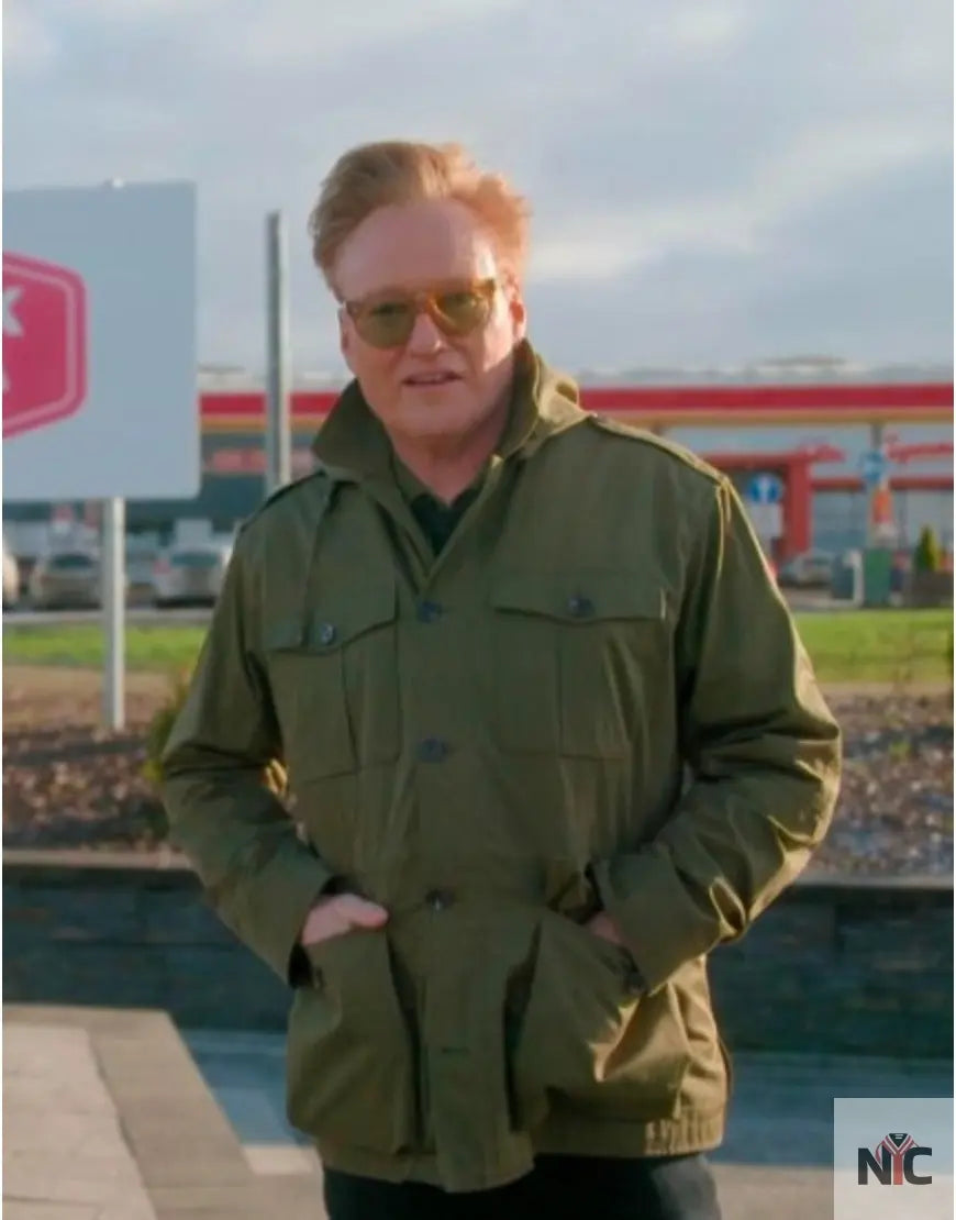 Must Go Conan O’brien Green Jacket NYC Jackets