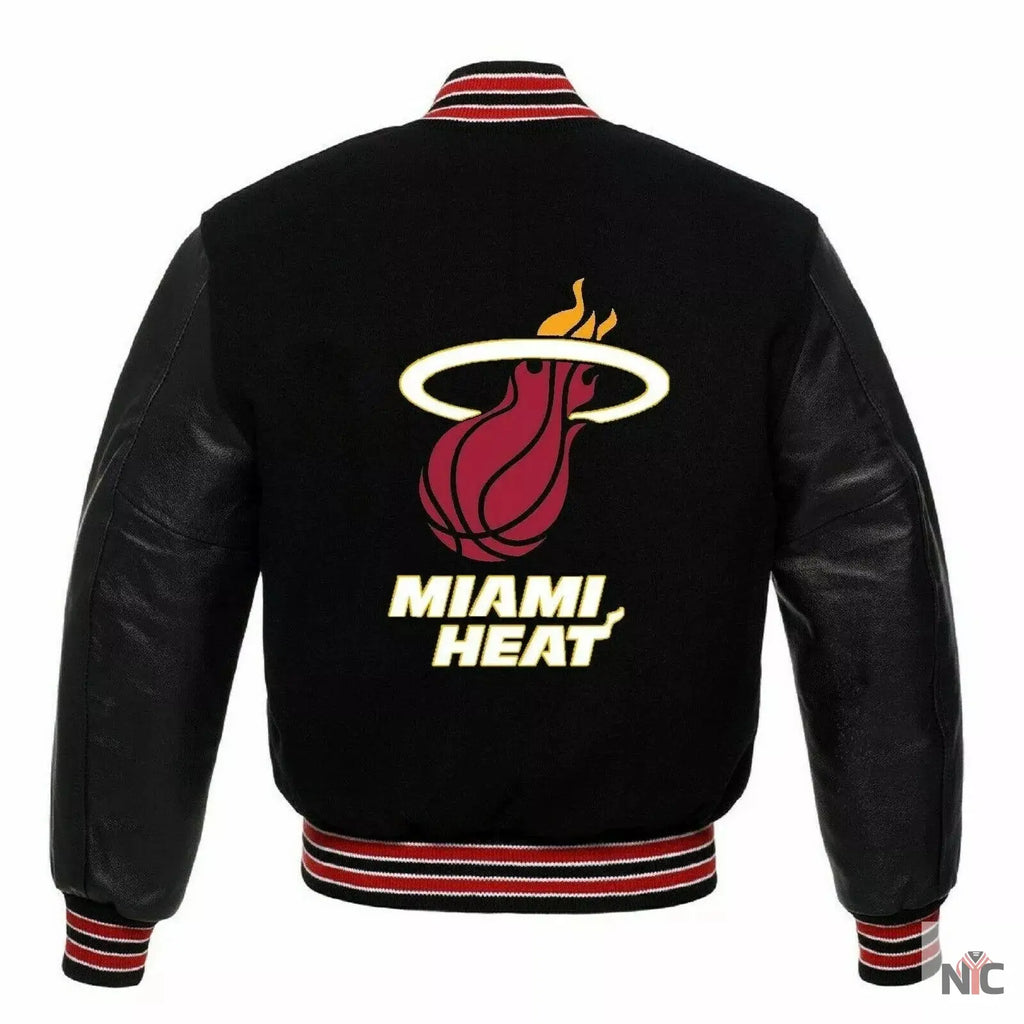 NBA Miami Heat Letterman Jacket NYC Jackets