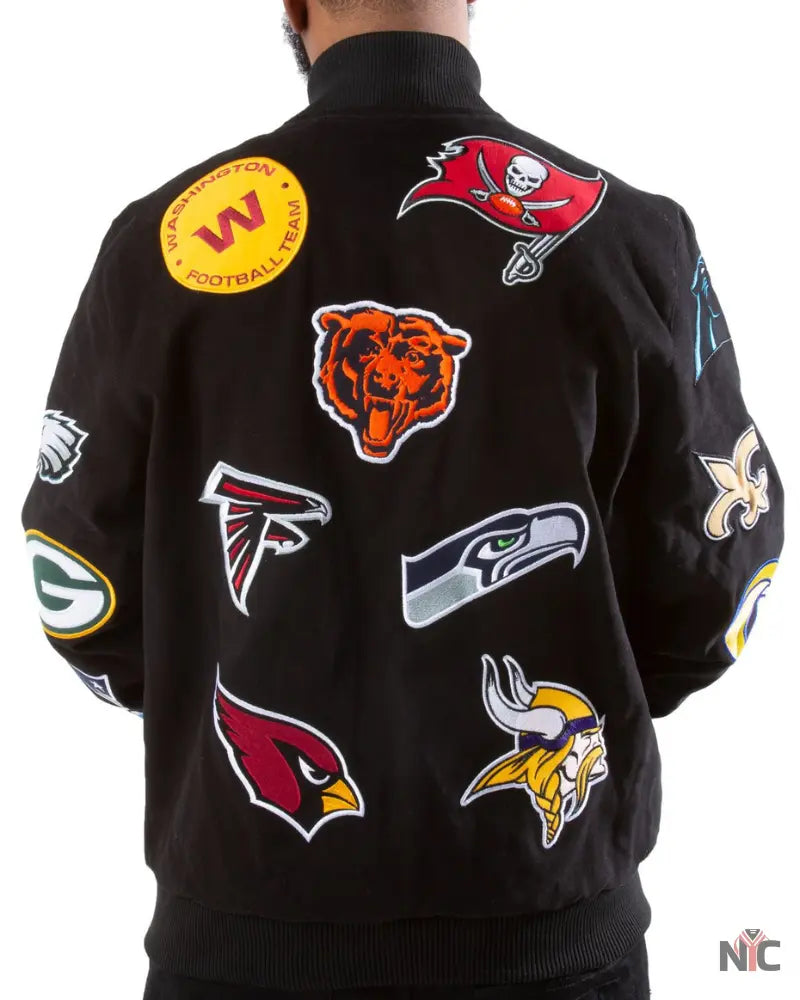NFL College Patch Jacket NYC Jackets