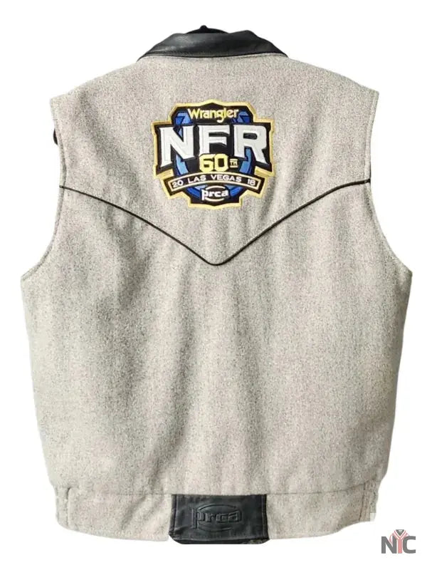 NFR Las Vegas 2018 Grey Vest NYC Jackets