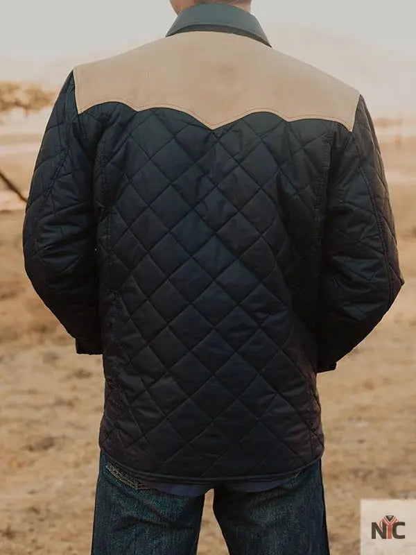 NFR Las Vegas 2024 Blue Quilted Jacket NYC Jackets