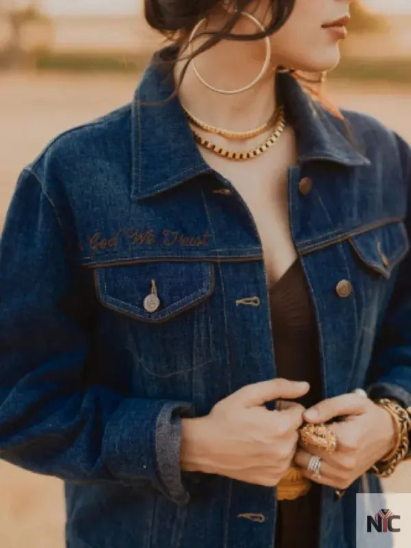 NFR Las Vegas 2024 Bronc Brothers Denim Jacket NYC Jackets