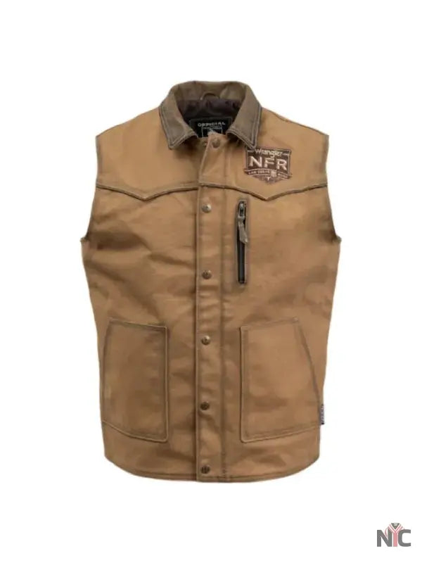 NFR Las Vegas 2024 Canvas Vest NYC Jackets