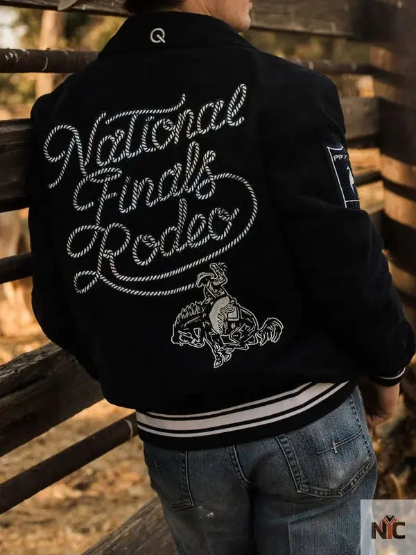 NFR Las Vegas Corduroy Bomber Jacket NYC Jackets