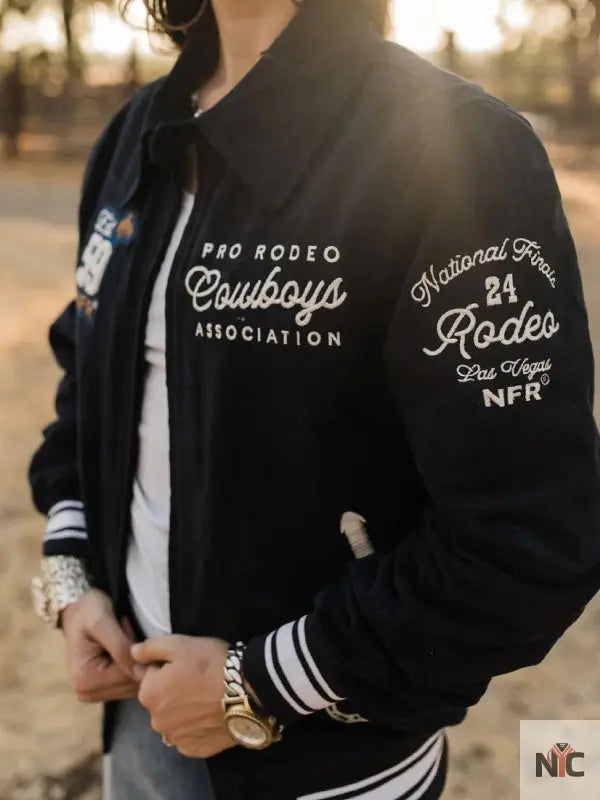 NFR Las Vegas Corduroy Bomber Jacket NYC Jackets