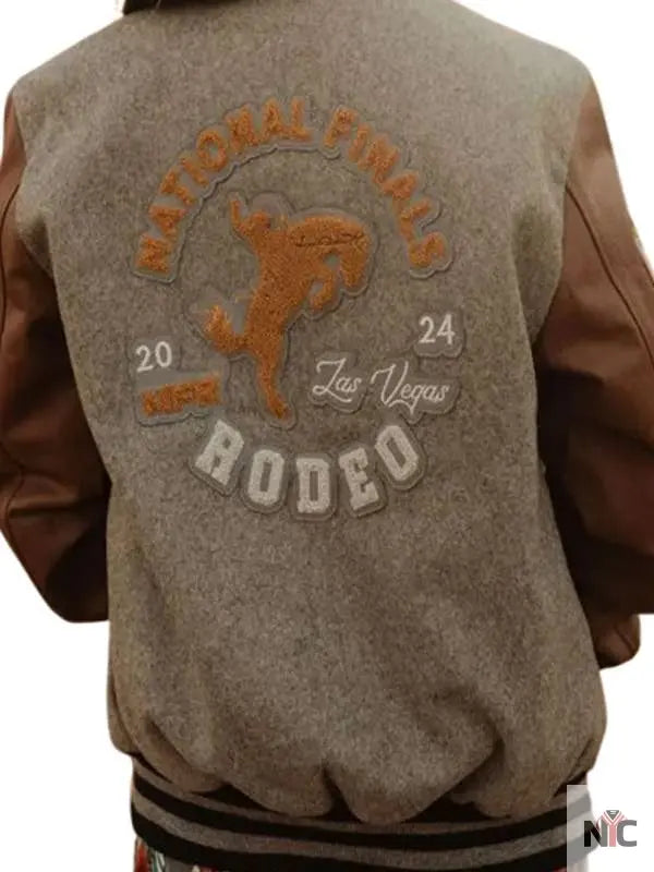 NFR Rodeo Las Vegas 2024 Varsity Bomber Jacket NYC Jackets