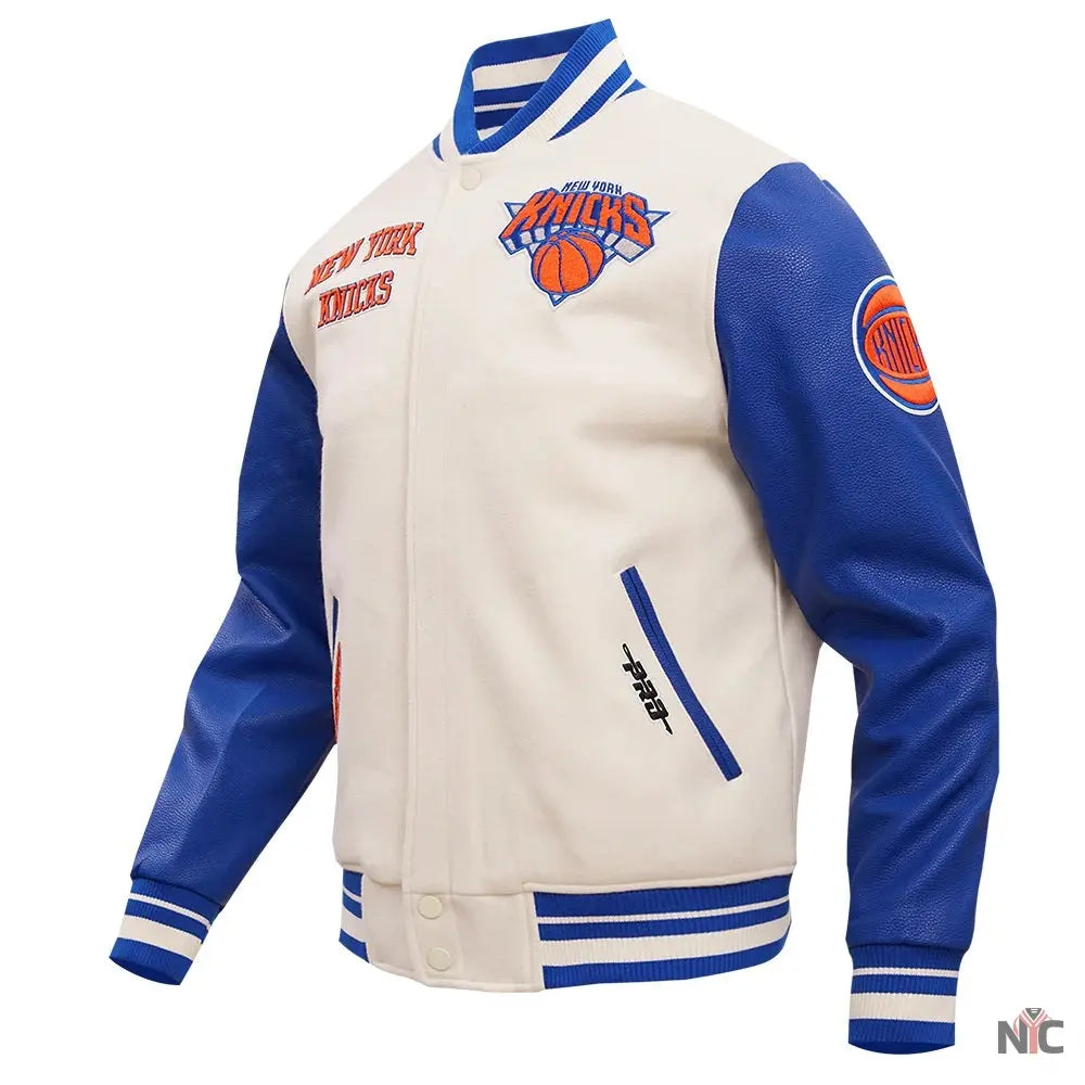 NY Knicks Retro Classic Varsity Jacket NYC Jackets