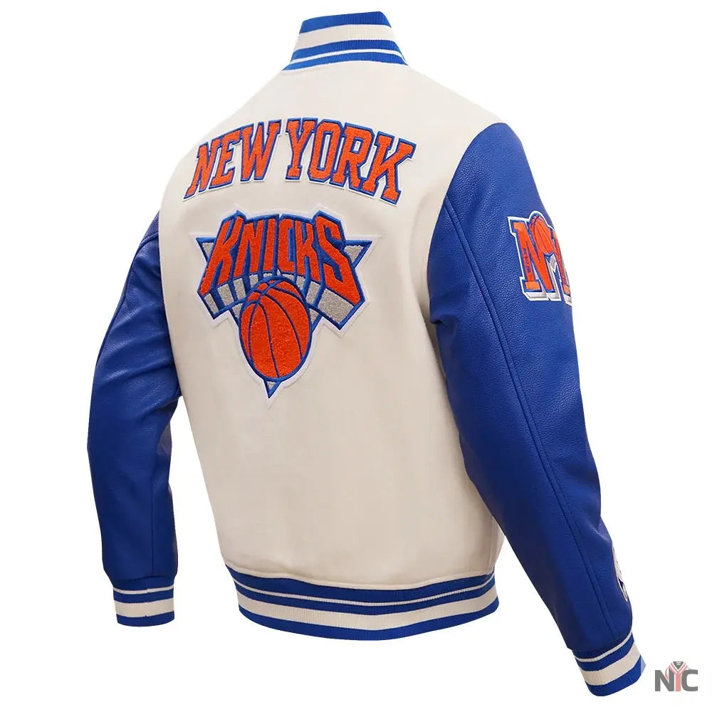 NY Knicks Retro Classic Varsity Jacket NYC Jackets
