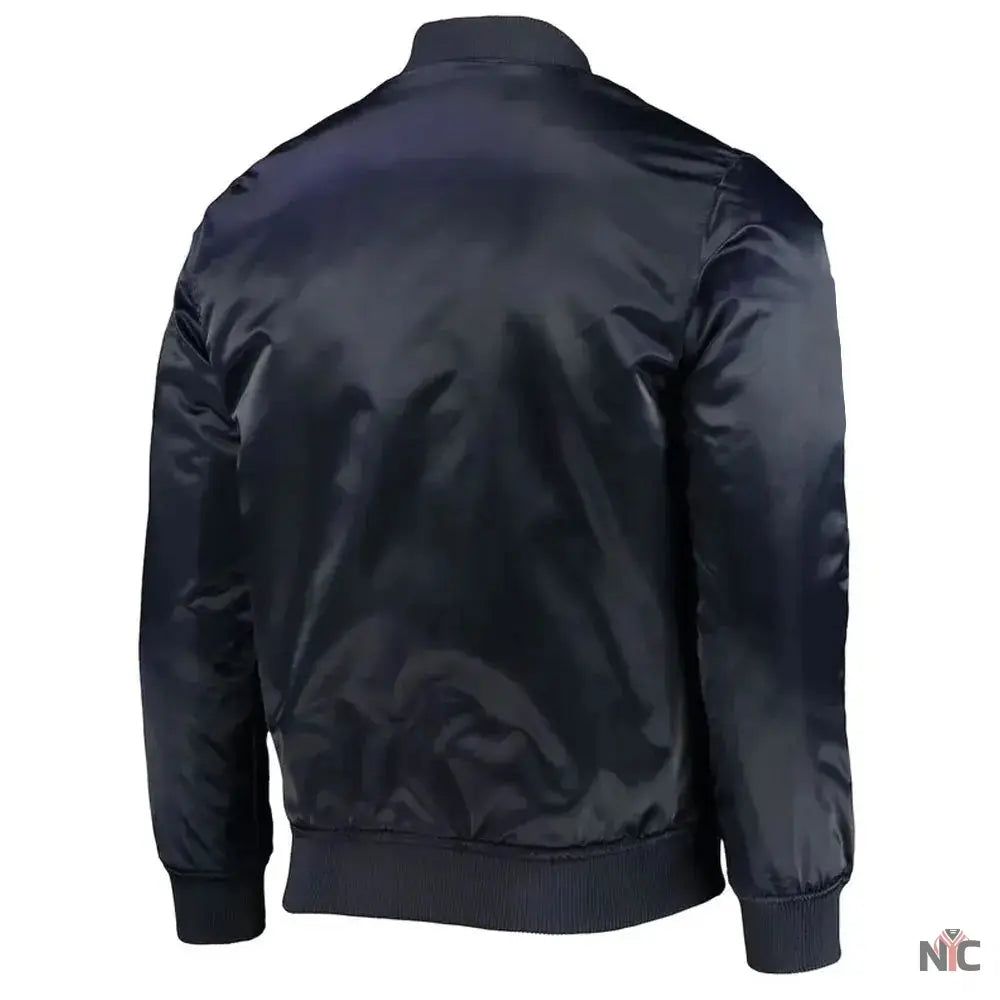 NY Yankees Dugout Satin Jacket NYC Jackets