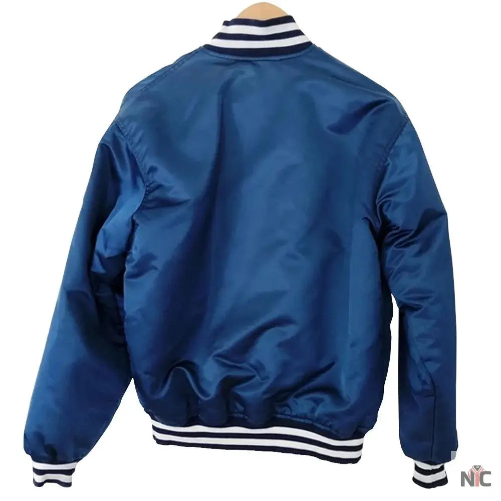 NY Yankees Dugout Satin Jacket NYC Jackets