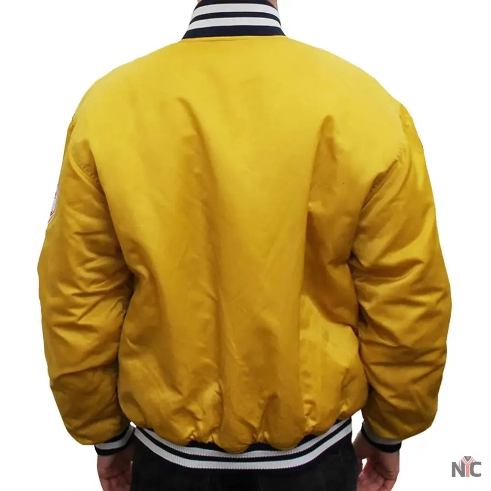 NY Yankees Dugout Satin Jacket NYC Jackets