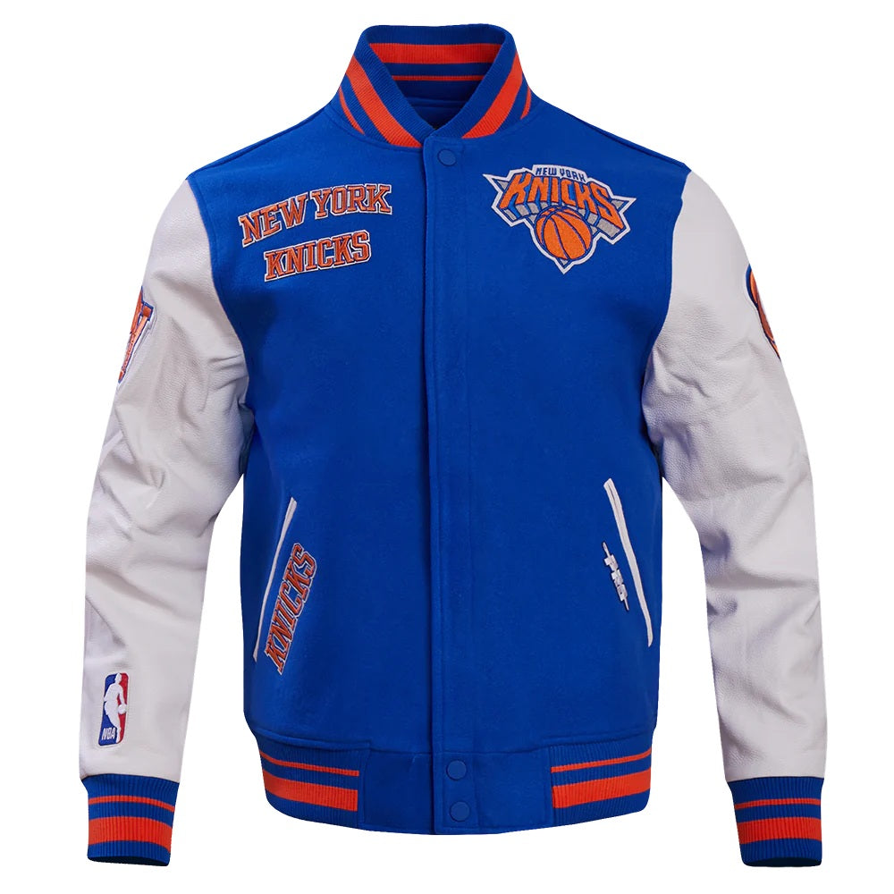 NY Knicks Retro Classic Varsity Jacket