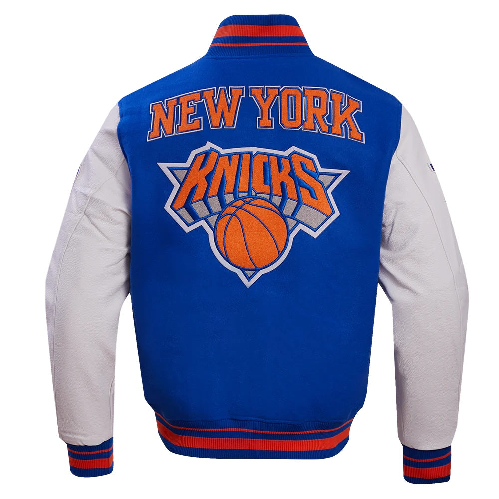 NY Knicks Retro Classic Varsity Jacket