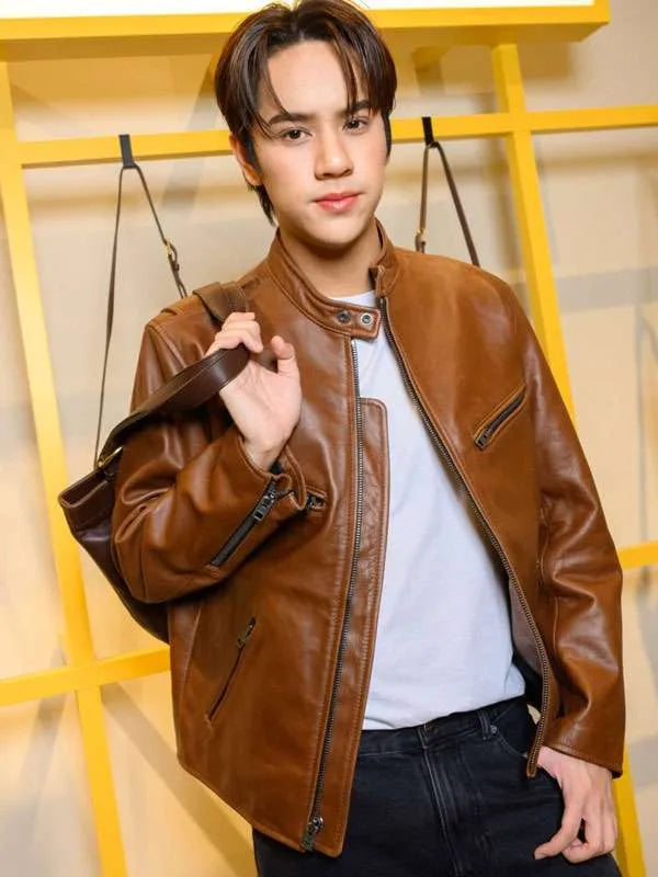 Nanon Coach Brown Leather Jacket NYC Jackets