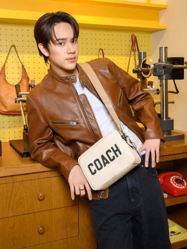 Nanon Coach Brown Leather Jacket NYC Jackets