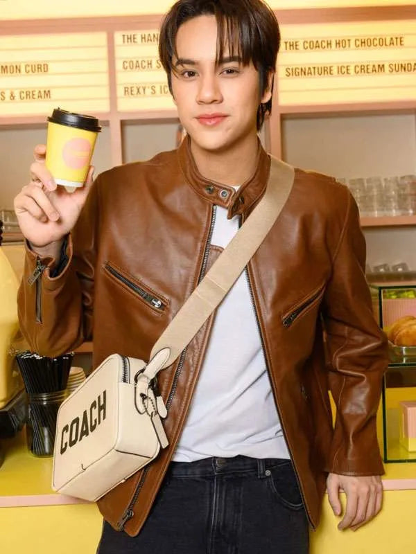 Nanon Coach Brown Leather Jacket NYC Jackets