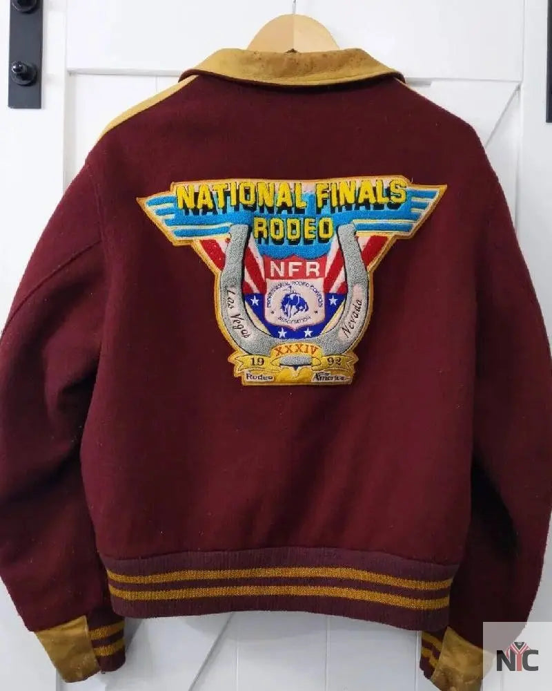 National Finals Rodeo 1992 Las Vegas Varsity Jacket NYC Jackets