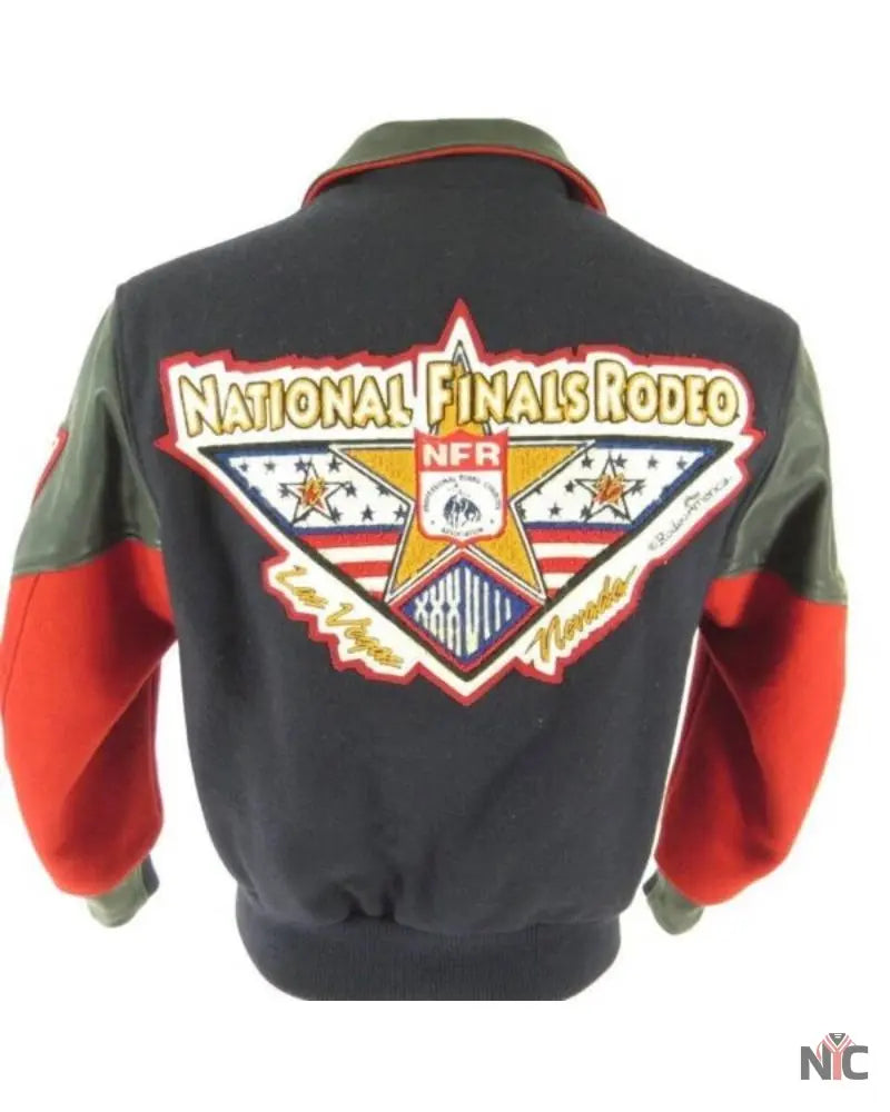 National Finals Rodeo 1996 Las Vegas Varsity Jacket NYC Jackets