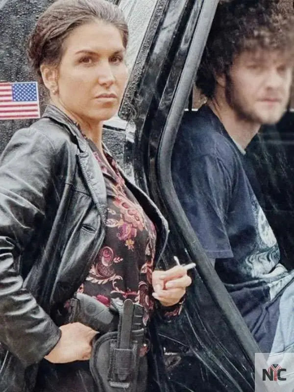 Neighborhood Watch Cecile Cubiló Leather Jacket NYC Jackets