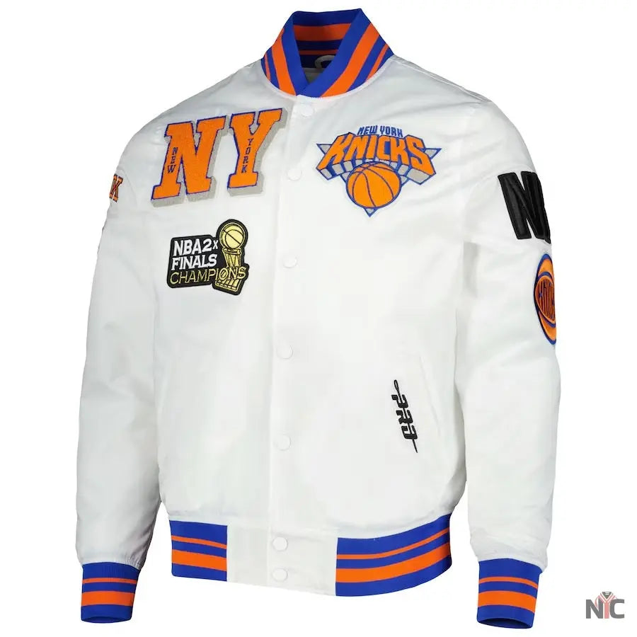New York Knicks NBA 2X Finals Champions Jacket NYC Jackets