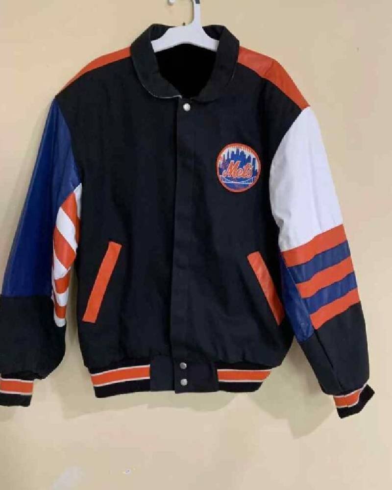 New York Mets Baseball MLB Jeff Hamilton Jacket NYC Jackets