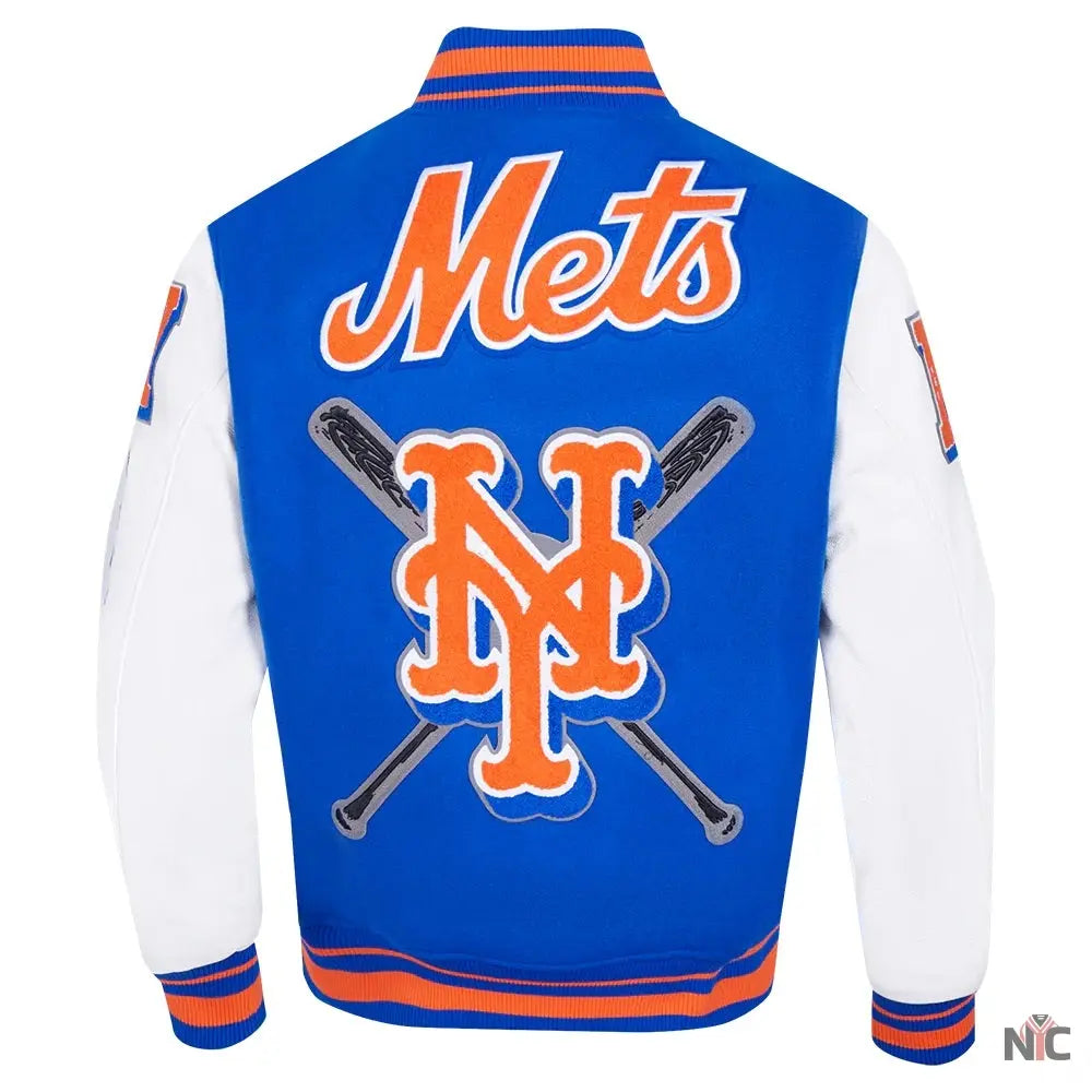 New York Mets Mashup Varsity Jacket NYC Jackets
