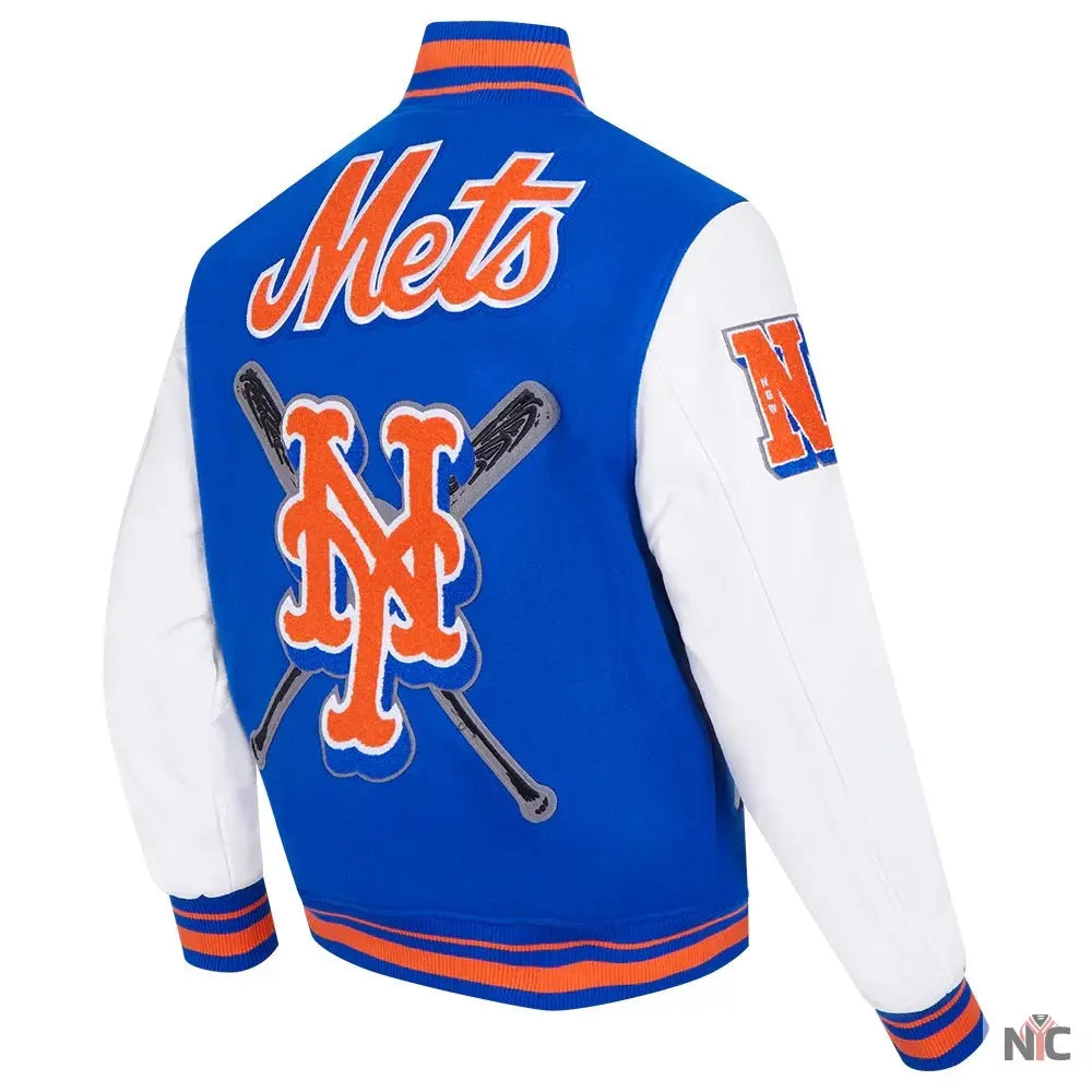 New York Mets Mashup Varsity Jacket NYC Jackets