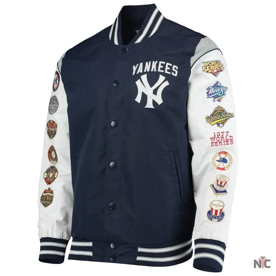 New York Yankees Champions Full-snap Jacket NYC Jackets