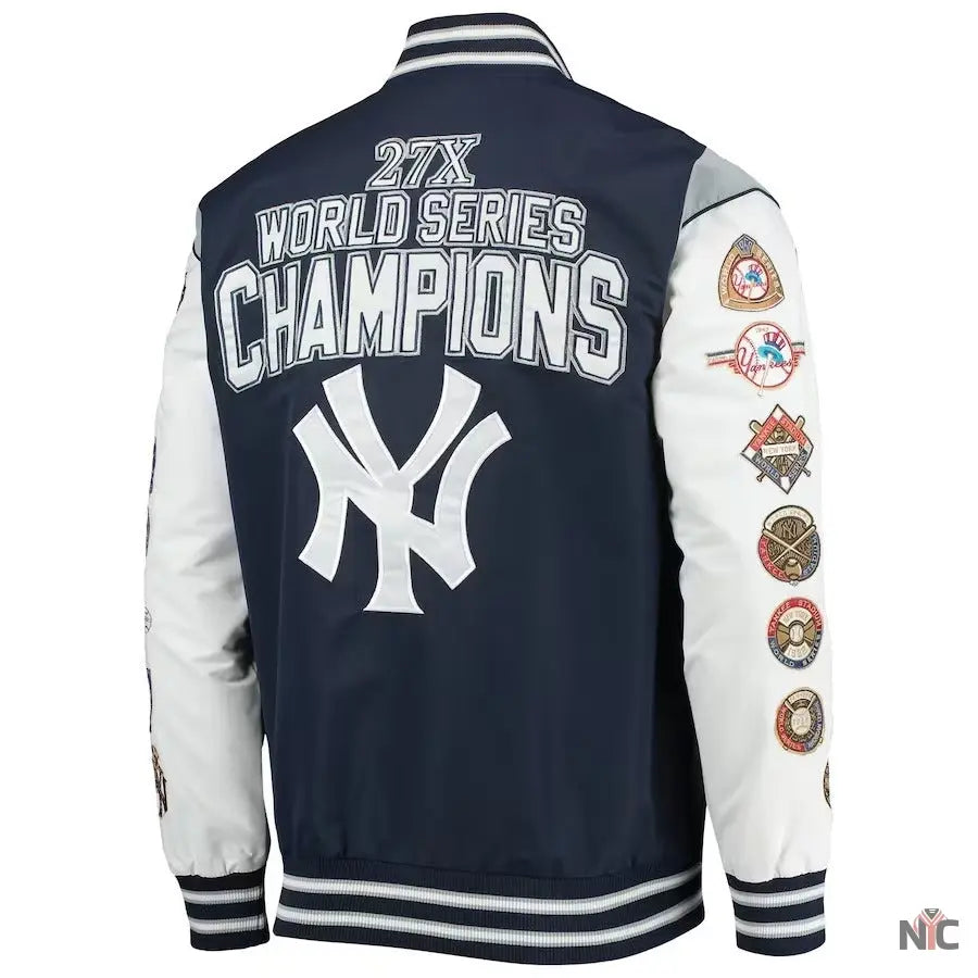 New York Yankees Champions Full-snap Jacket NYC Jackets