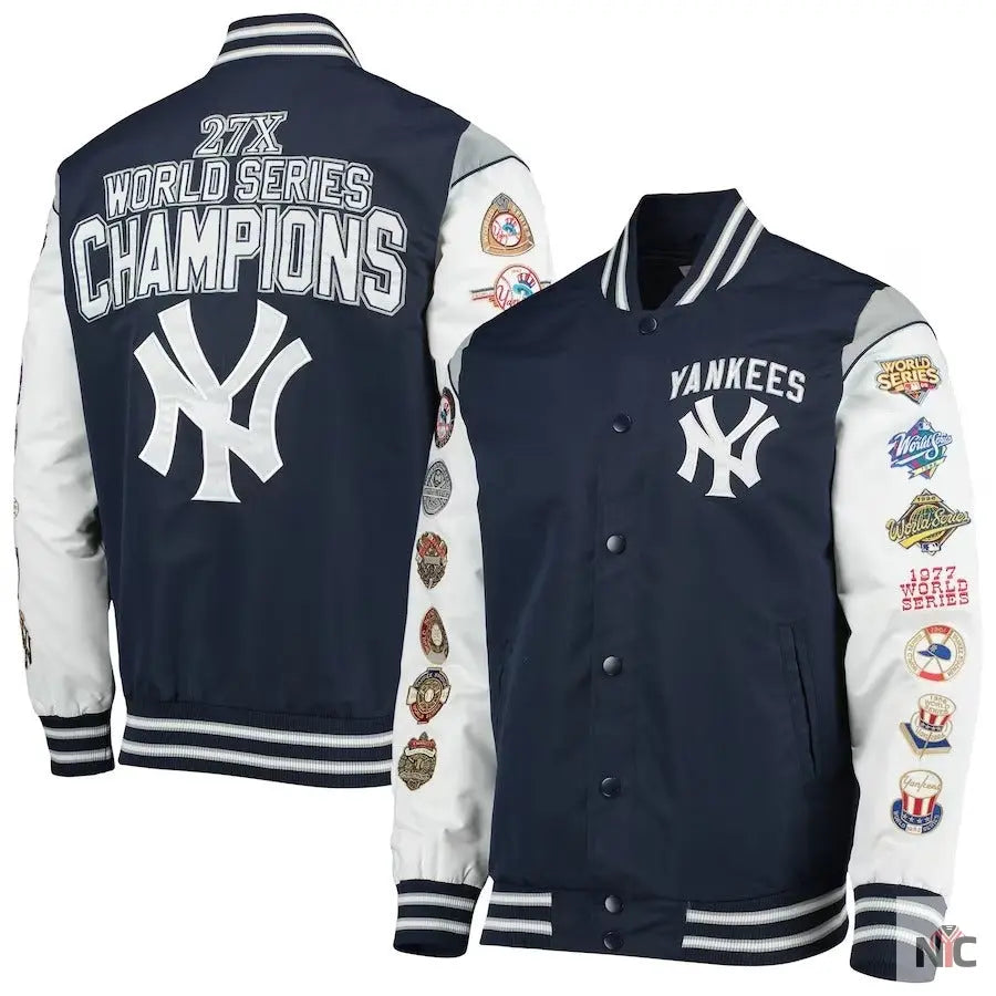 New York Yankees Champions Full-snap Jacket NYC Jackets