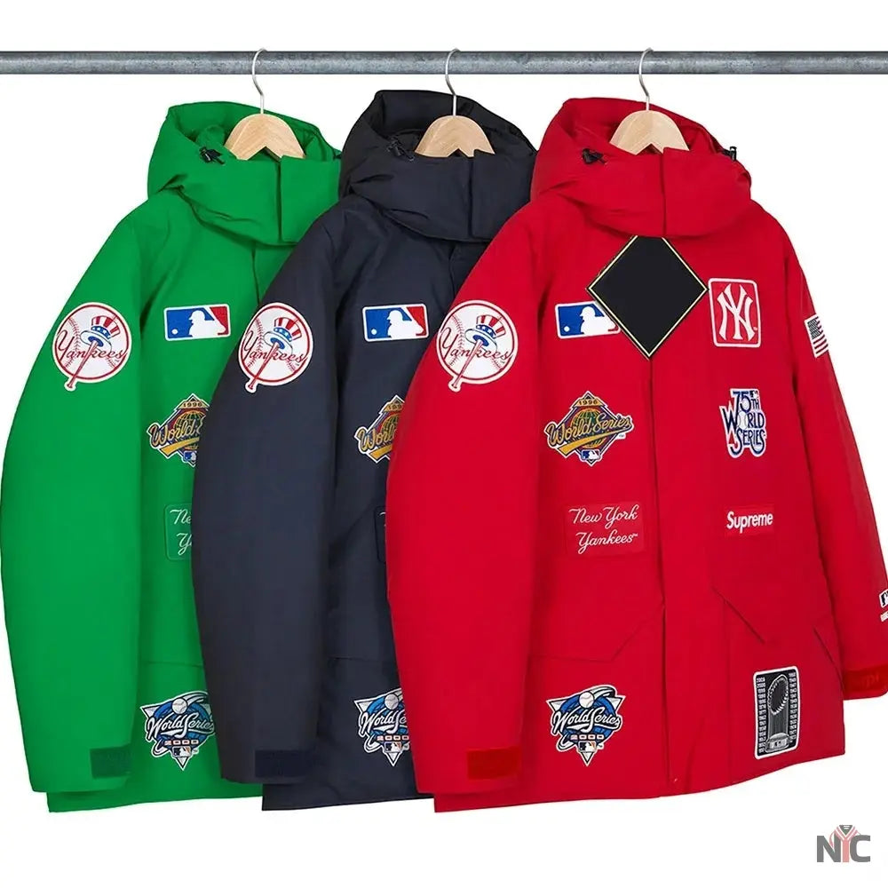 New York Yankees Down Jacket NYC Jackets