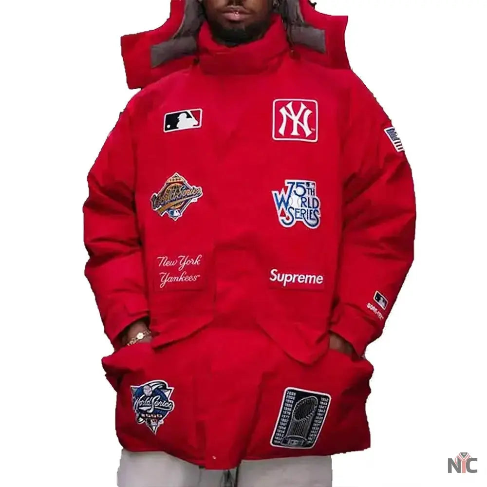 New York Yankees Down Jacket NYC Jackets
