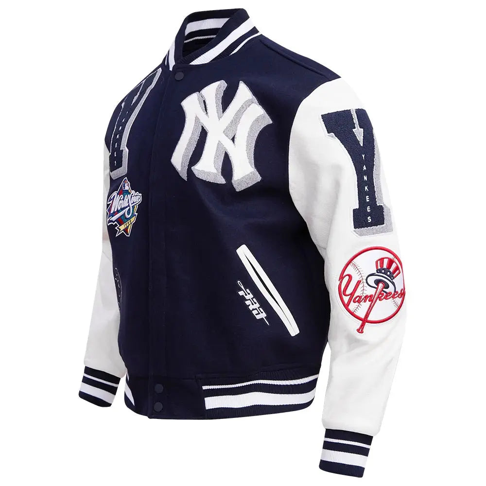 New York Yankees Mashup Varsity Jacket NYC Jackets