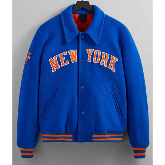New York Knicks Varsity Wool Jacket