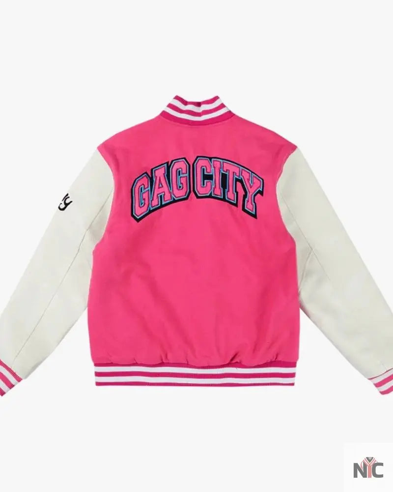 Nicki Minaj Gag City Varsity Jacket NYC Jackets