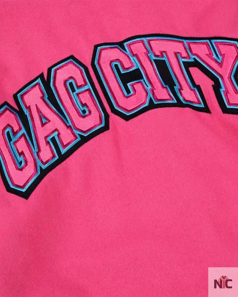 Nicki Minaj Gag City Varsity Jacket NYC Jackets