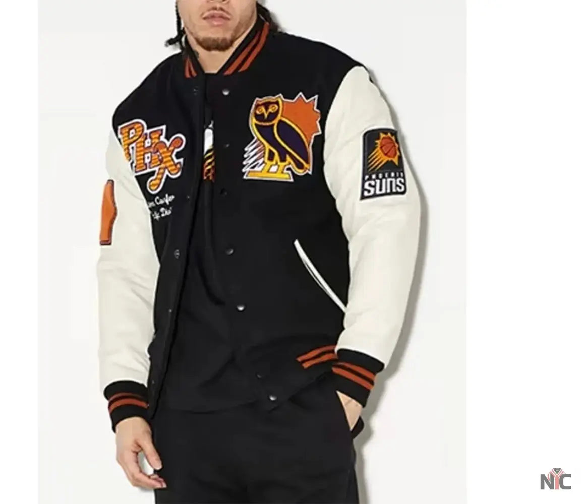 OVO Phoenix Suns Varsity Jacket NYC Jackets