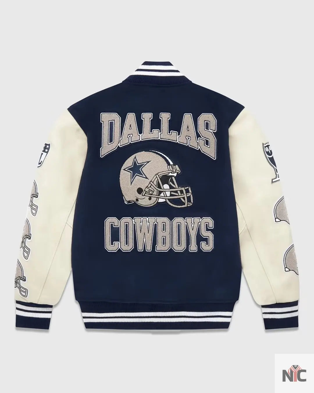 OVO X NFL Dallas Cowboys Varsity Jacket NYC Jackets