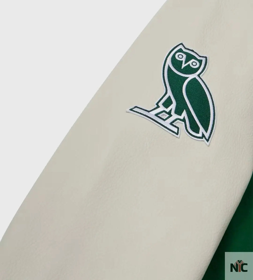 OVO x NFL New York Jets Varsity Jacket NYC Jackets