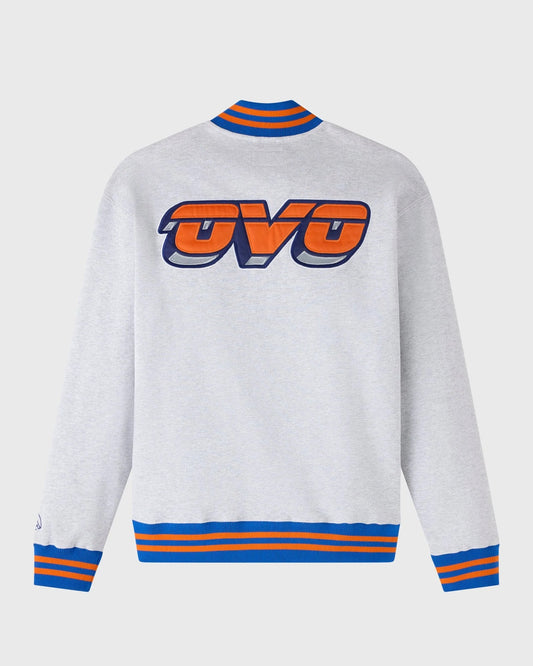 OVO X NBA New York Knicks Quarter-zip Mockneck Sweatshirt