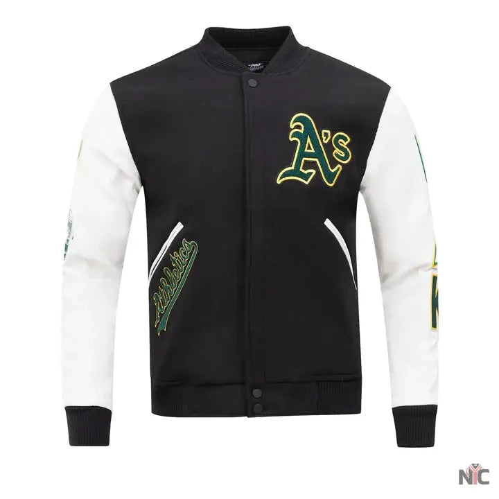 Oakland Athletics Classic Wool Varsity Jacket NYC Jackets