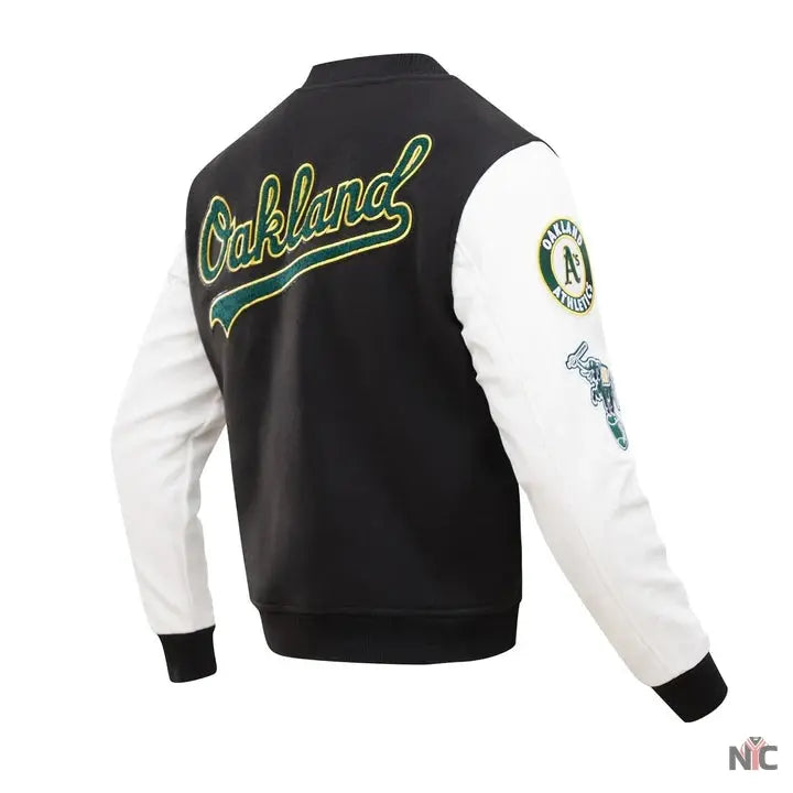 Oakland Athletics Classic Wool Varsity Jacket NYC Jackets