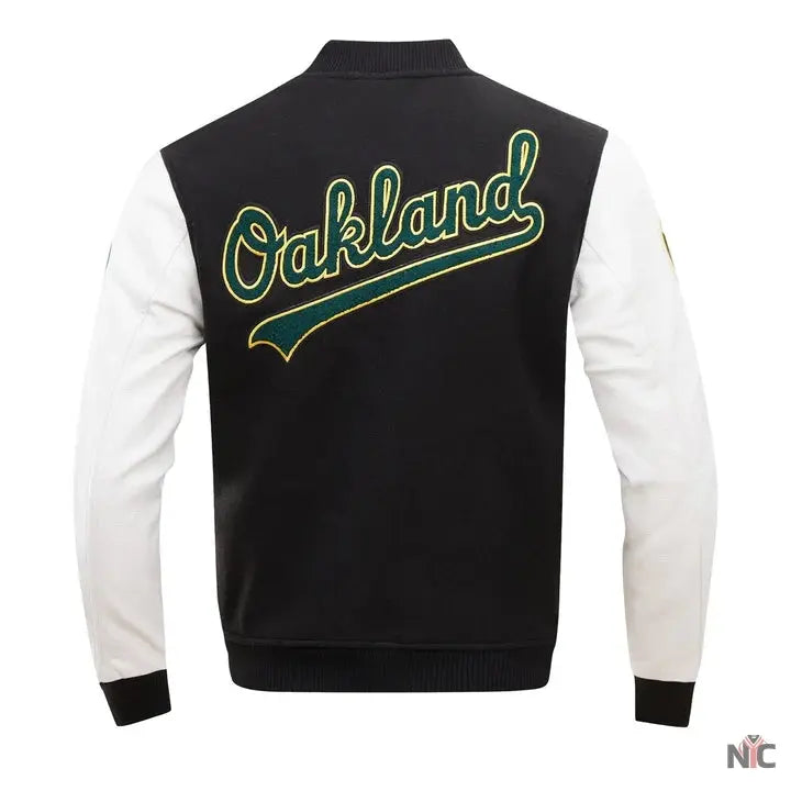Oakland Athletics Classic Wool Varsity Jacket NYC Jackets